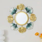 Artistic Botanical Metal Frame Design